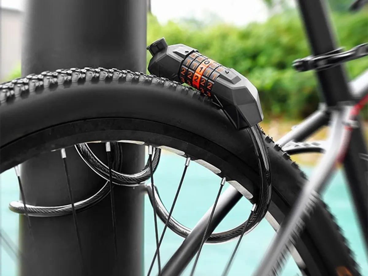 Candado de Acero con Clave para E-Bike