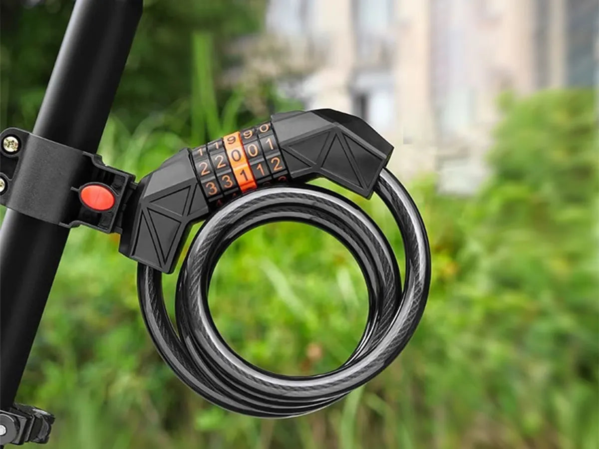 Candado de Acero con Clave para E-Bike