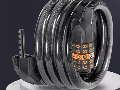 Candado de Acero con Clave para E-Bike